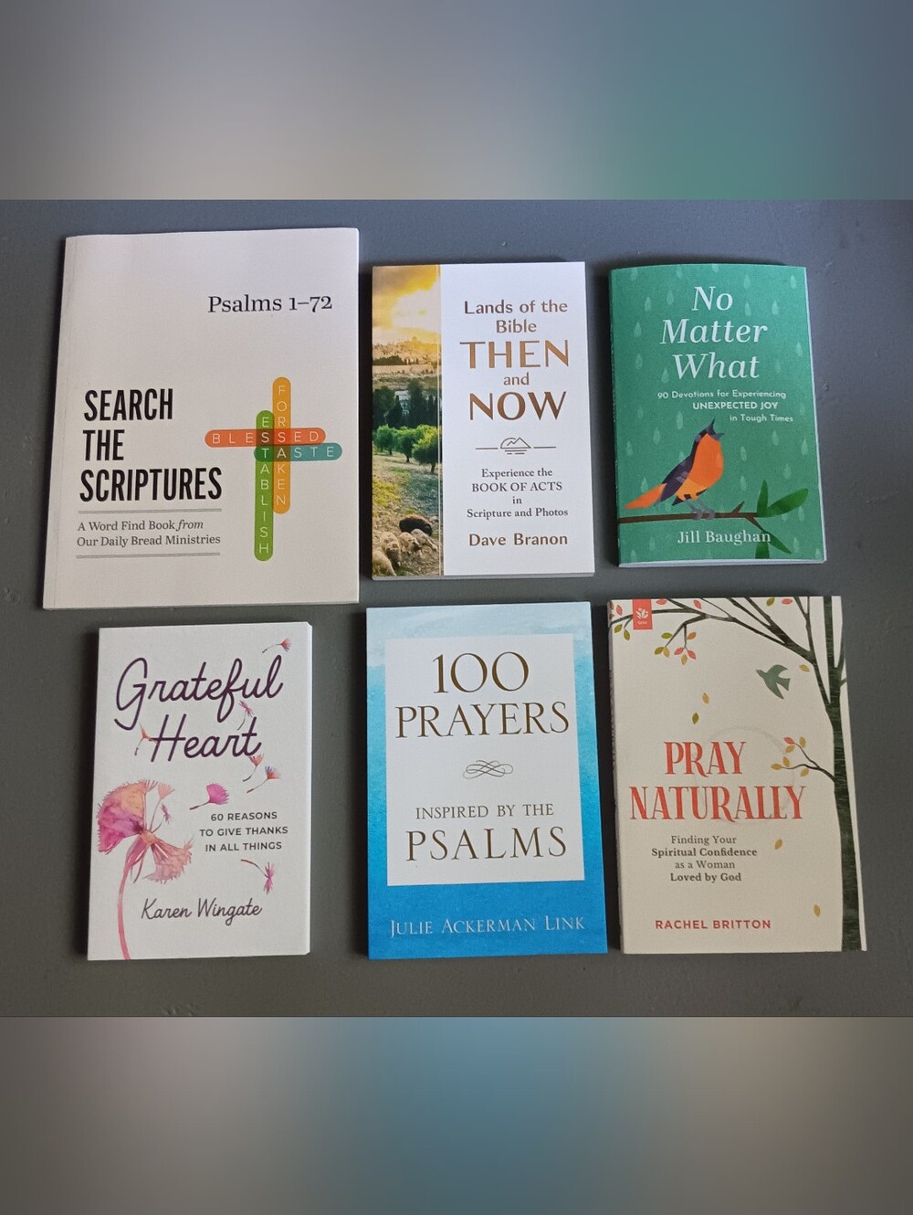 🙏6 "Brand New" Christian Devotional, Guidance, Prayer Books + Crossword Puzzle!